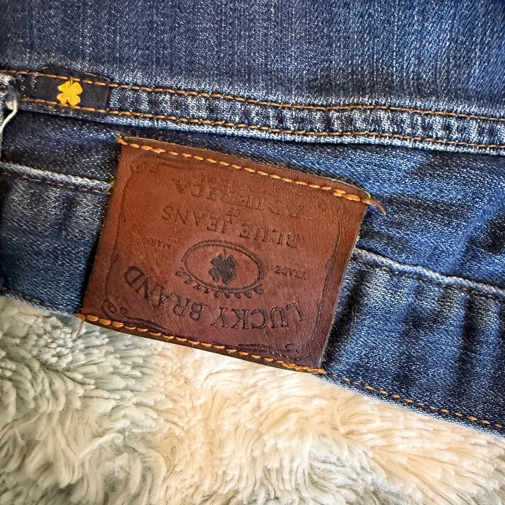 Lucky Brand Blue Classic Denim Jeans Vintage